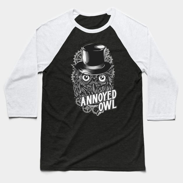 Annoyed Baseball T-Shirt by Plush Tee